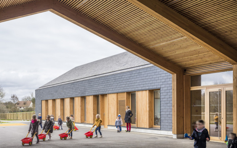 IAWA 2023 – SHORTLISTED N°6 : SCHOOL OF HEUDEBOUVILLE