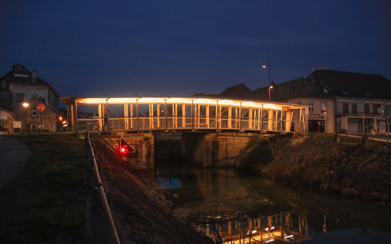 FBC 2023 : Passerelle mirador l’Isle sur le Doubs (Atelier B5)