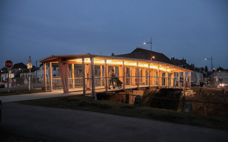 FBC 2023 : Passerelle mirador l’Isle sur le Doubs (Atelier B5)