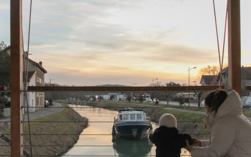 FBC 2023 : Passerelle mirador l’Isle sur le Doubs (Atelier B5)